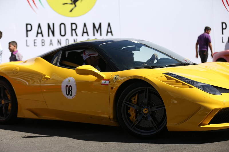 Ferrari Panorama Lebanon 2016 Ride